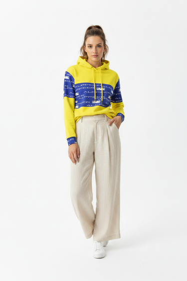 Hoodie with Linen Pants
