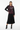 Abstract burst sweater with midi skirt for feminine chic style