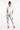 Model wearing Abstract Chain Recycled Joggers with oversized white tee
