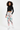 Model wearing Abstract Chain Recycled Joggers with black turtleneck