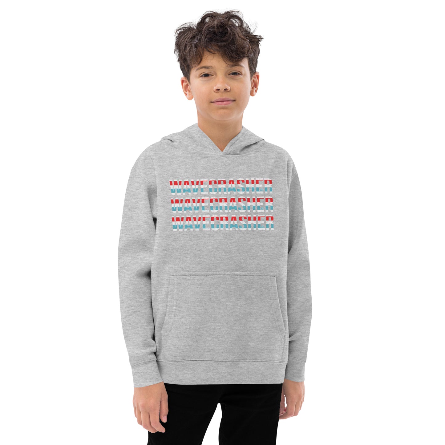 WaveCrasher Kids fleece hoodie