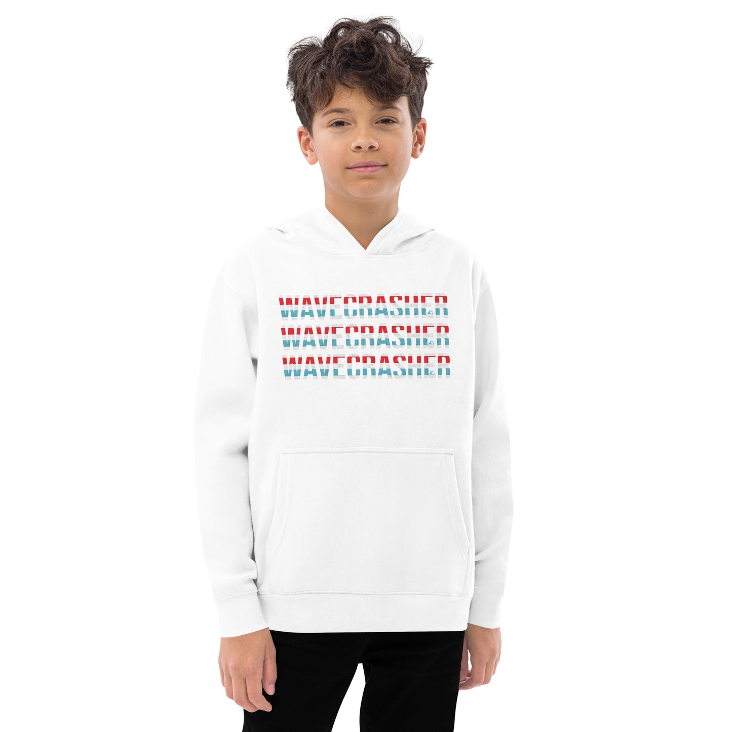 WaveCrasher Kids fleece hoodie