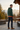 Knitted hoodie mountain lodge back view
