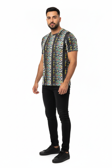Latino male model front view