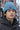 Light Avio Blue beanie editorial