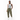 Live Love Honestly Tank Athletic Heather with Cargo Joggers - Black Model