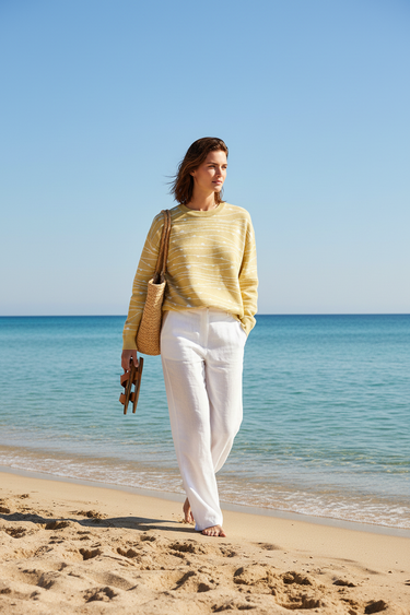 Look 1 — Beach walk