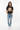Look 1 - Black rock tee, dark hair model