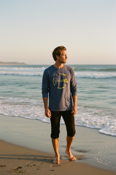 Look 1 Washed Navy Male Shoreline