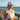 Look 1 – White Cap, Blonde, Beach