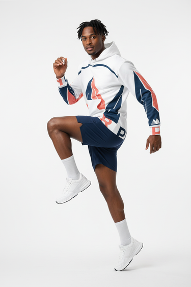 Look 11 - Navy Shorts & Crew Socks