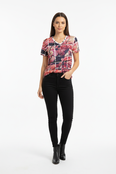 Look 2 - Casual chic with black jeans