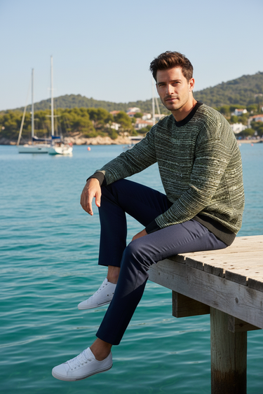 Look 2 — Male, dock