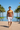 Look 2 - White Boardshorts Pool