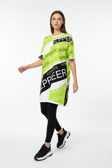 Look 3 - Layered athleisure with leggings