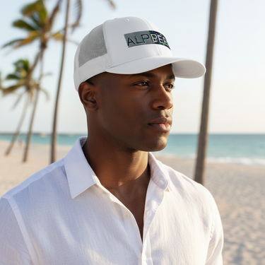 Look 3 – White, Male, Beach