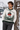 Look 6: male model, ski lift base