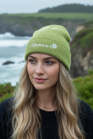 Look 7 – Beanie Leaf Green