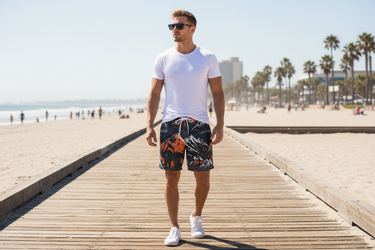 Look 8 – White Tee Boardwalk