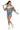 Look with denim shorts and sneakers - Sporty summer