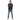 Male ripped jeans leather