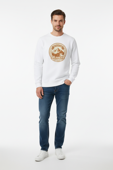 Male white casual