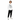 Male White Joggers Look
