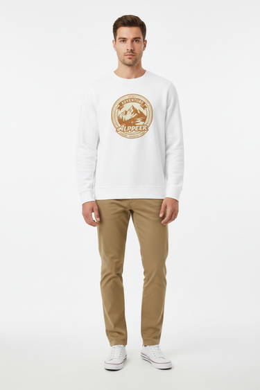 Male white smart casual