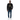 Man in black sweatshirt with jeans