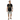 Man in black tee with shorts