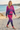 Matching tropical set on beach dunes