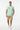 Mint Green ALPPEER Tee with Chino Shorts - Full Body