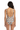Mixed-race female model full back view