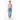 Model in sweater with jeans on white background