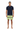 Model with polo shirt
