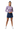Navy Sports Skirt Front
