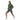 Neon Camo Hoodie Bike Shorts Female