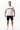 ODEYSON tee with black athletic shorts front