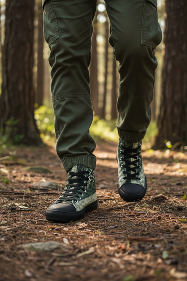 Olive cargo forest trail