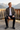 Open bomber jacket seated chalet editorial