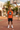 Orange T-shirt with shorts