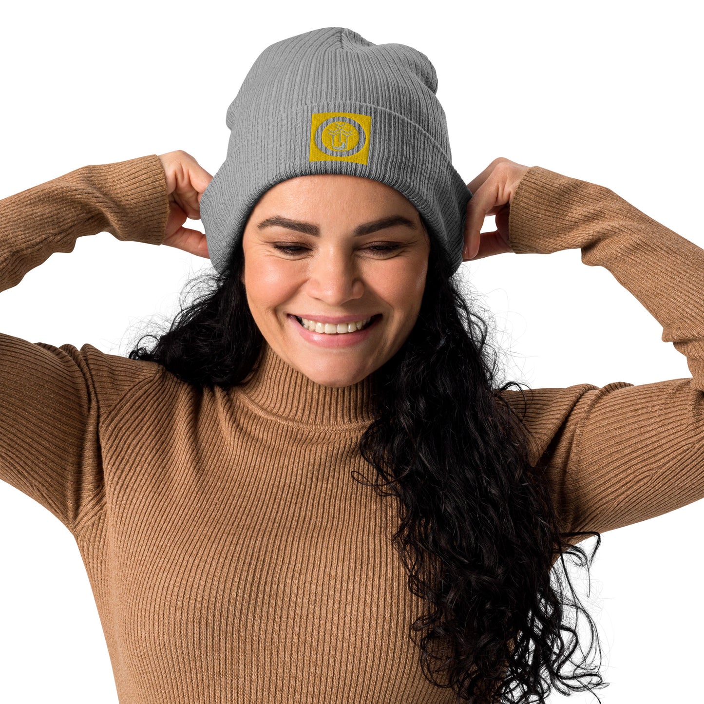 Water Culture Organic ribbed beanie