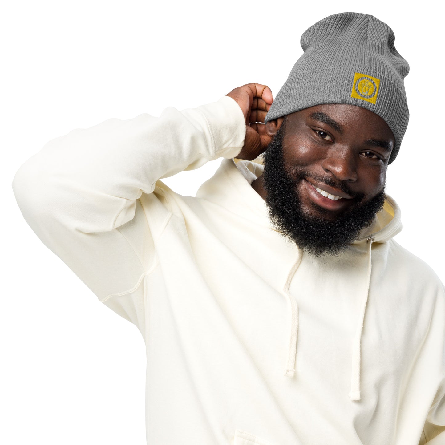 Water Culture Organic ribbed beanie