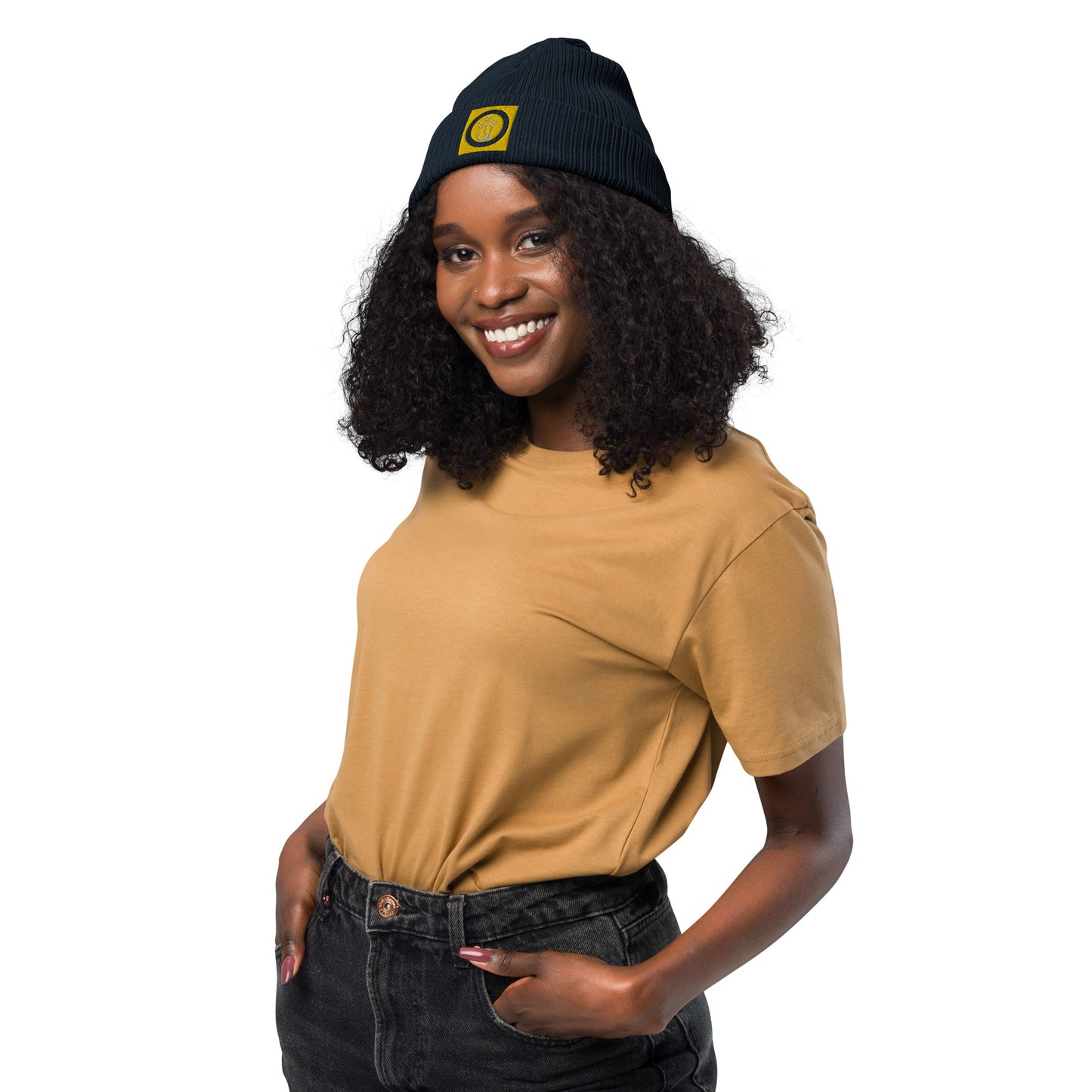 Water Culture Organic ribbed beanie