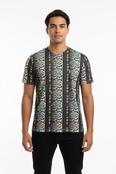 Pacific Islander male model front view