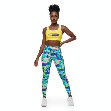 Patterned Leggings Look