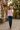 Pink hoodie with indigo jeans