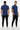 Polo with black joggers back