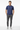 Polo with gray joggers front