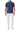 Polo with white chinos front